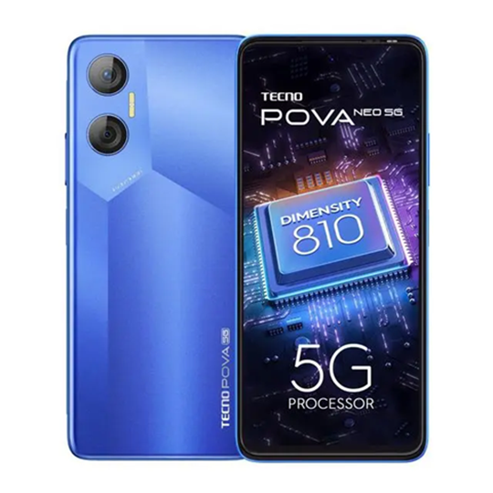 Transsion Tecno Pova Neo 5G выпущен в Индии: оснащен чипом Dimensity 810