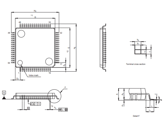 R5F51138ADFM RX113-32-bit MCU 512KB FLASH 64LFQFP с встроенной функцией связи