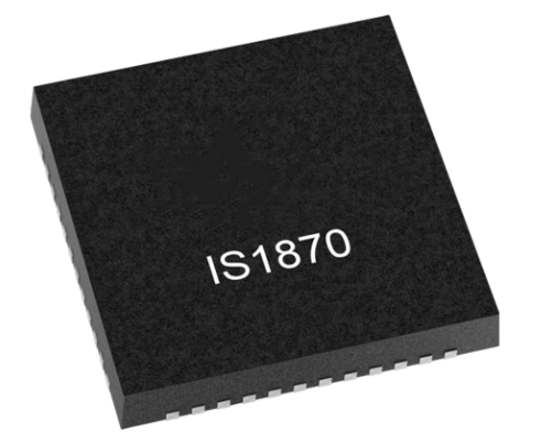 (Microchip) IS1870SF - 202 bluetooth ® маломощн SoC 2,402 хозяйств с ГГЦ по 2,48 ГГЦ 48QFN