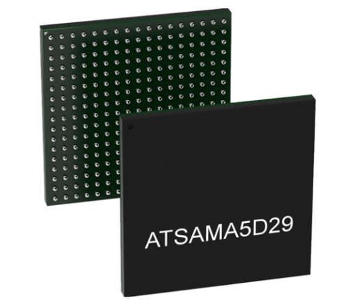 ATSAMA5D29-CN основана на встроенных микропроцессорах (MPU) процессоров ARM Cortex-A5.