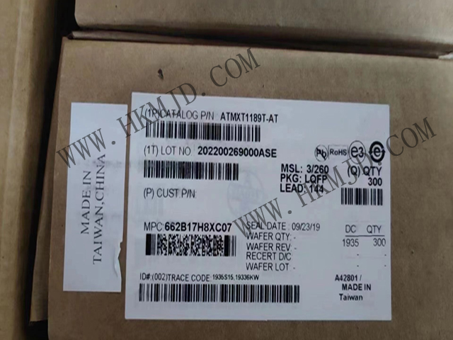 Microchip сенсорный ИС ATMXT1189T-AT сенсорный экран контроллер MAXTOUCH 32BIT 1188ch