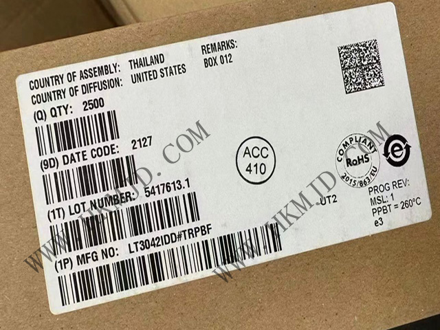 Купить LT3042IDD (ADI) сверхнизкий уровень шума, сверхвысокий PSRR RF линейный регулятор