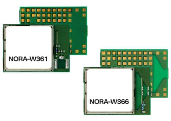 u-blox выпустила новый двухчастотный Wi-Fi-wi-fi модуль LE: NORA-W361-00B, Нора - 366-00B