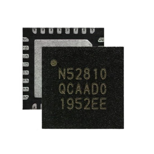Bluetooth 5.3 SoC NRF52810-QCAA-E-R7 поддерживает протокол Bluetooth с низким энергопотреблением