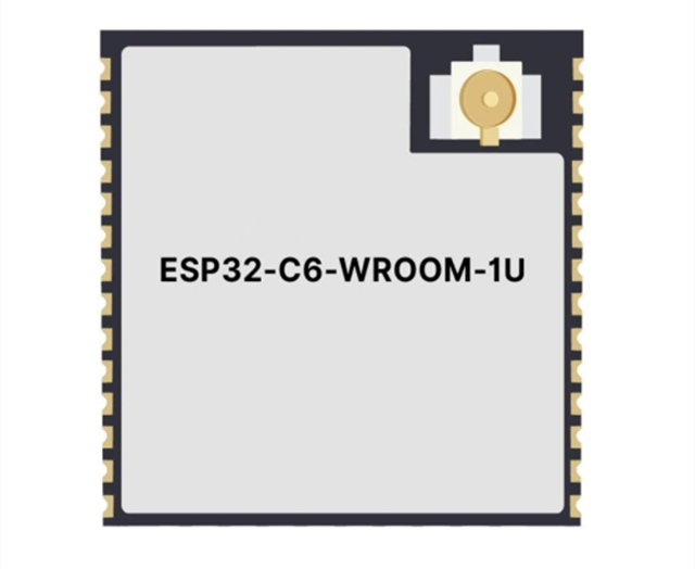 Мощный ESP32-C6-WROOM-1U-N8 универсальный Wi-Fi, IEEE 802.15.4 и модуль Bluetooth LE