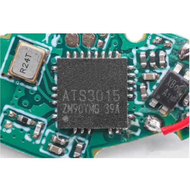 Чип для Bluetooth-гарнитуры ATS3015 Bluetooth Audio SoC с поддержкой Bluetooth 5.2 в двух режимах