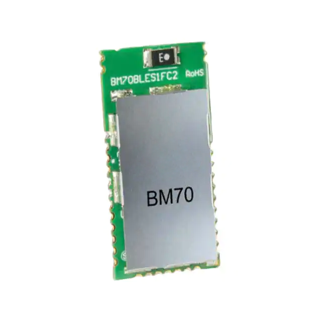 Модуль Bluetooth Low Power (BM70BLES1FC2-0002AA) Bluetooth 4.2 BLE экранированный, антенна