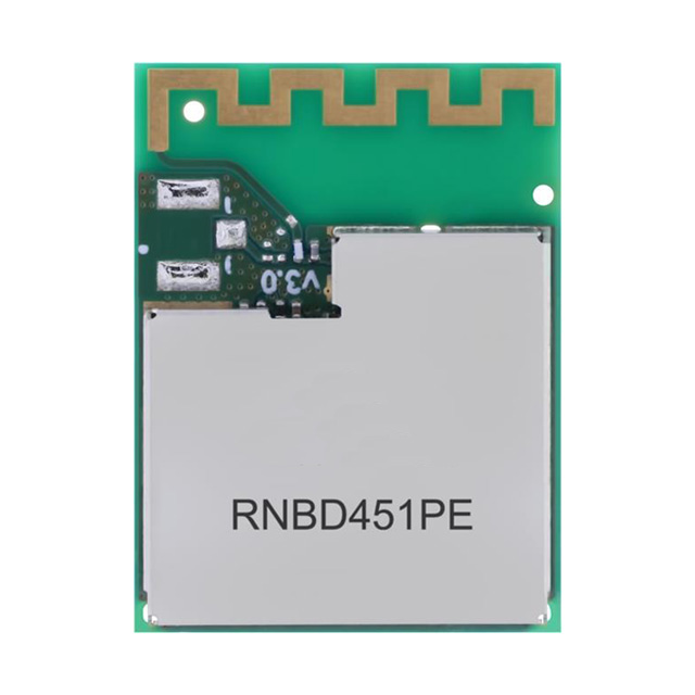 Модуль Bluetooth v5.2 [Microchip] RNBD451PE-I100 64MHz Bluetooth® модуль низкой энергии
