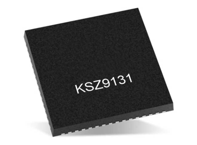 Microchip выпускает передатчик ethernet KSZ9131RNXC
