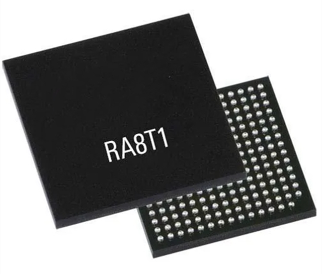 Высокопроизводительный микроконтроллер управления двигателем Renesas RA8T1: R7FA8T1AHECBD (MCU)