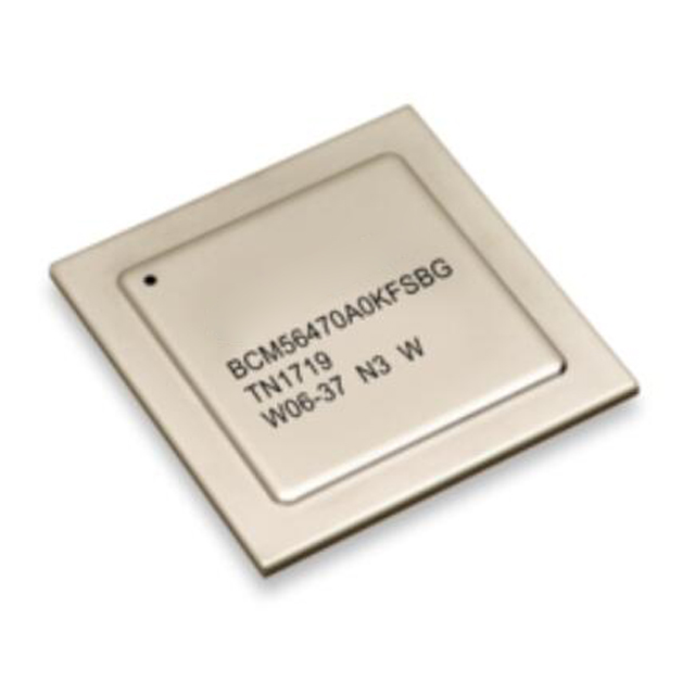 Поставка, утилизация BCM56470A0KFSBG [Broadcom] Программируемый многоуровневый коммутатор 1,7 Тбит/с