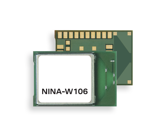 Поставка оригинального многорадиоMCU модуля NINA-W106-10B u-blox (Wi-Fi, Bluetooth)