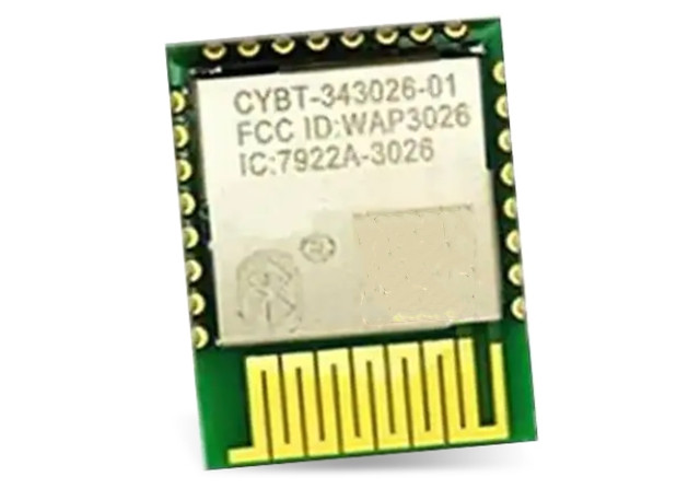 Модуль Bluetooth 4.2 Smart Ready CYBT-343026-01 с 32-разрядным процессором Cortex-M3
