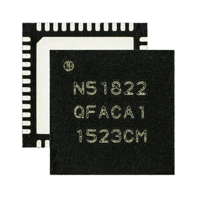 NORDIC NRF51822-QFAA-R7 Многопротокольная система на кристалле Bluetooth Low Energy и 2,4 ГГц