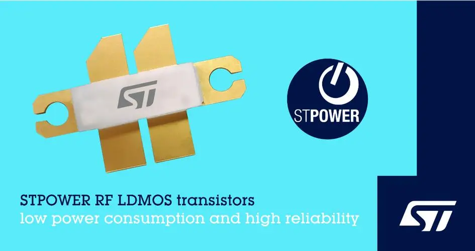 Minjiada Дистрибуция [ST] RF транзисторы - RF DMOS транзисторы - RF LDMOS транзисторы