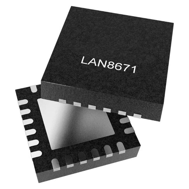 Приемопередатчик Ethernet PHY LAN8671C2-E/U3B (Microchip) Однопарный Ethernet PHYs 10BASE-T1S