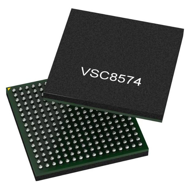 Ethernet ИС [Microchip] VSC8574XKS-02 4-портовый Gigabit Ethernet Трансивер