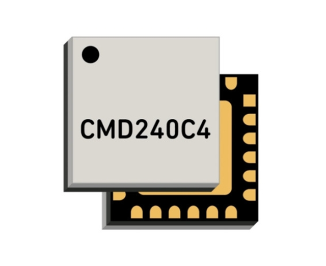 CMD240C4 - это радиочастотный усилитель, DC до 22 ГГц, 24QFN