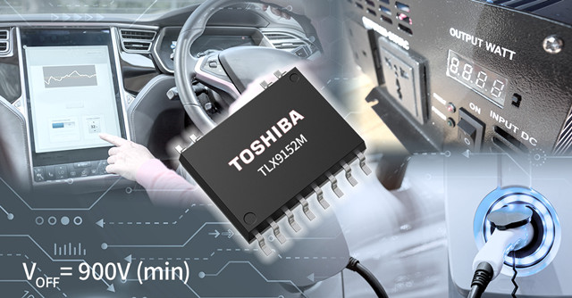 Toshiba представила новое автомобильное оптическое реле с выходным напряжением 900 В