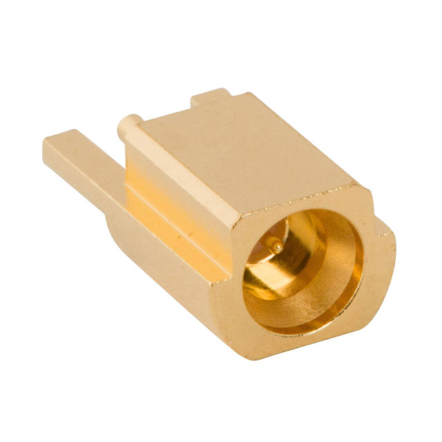 Радиочастотный разъем 925-126J-51P [Amphenol] SMPM M PCB Jack, полный тормозной монтаж, 50 Ом