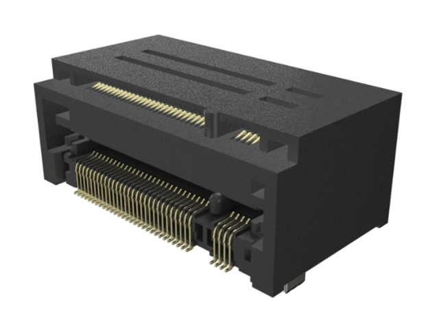 134 место NGFF 10166503-005RHLF [ Amphenol ] PCIe M.2 Gen 4 разъем кромки карты
