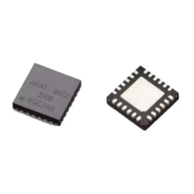 Представляем: Broadcom AEAT-9933-102 14-битный магнитный энкодер-переключатель вала, QFN 24 вывода