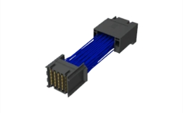 Поставка EBCF-1-4-10-V-1-06-R-1-L  ExaMAX 2мм высокоскоростная кабельная розетка задней панели