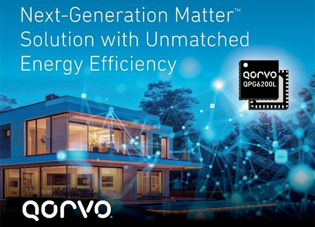 Qorvo представляет новое поколение решений Matter ™ с превосходной энергоэффективностью