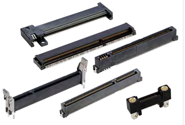 Amphenol SE1002023111111 Разъем по краям карты CONN EDGE DUAL FMALE 20P 0.026