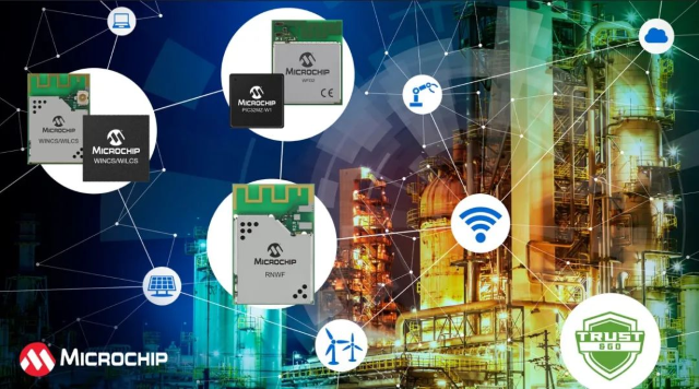 Microchip анонсирует 20 передовых продуктов Wi-Fi для промышленных и коммерческих приложений