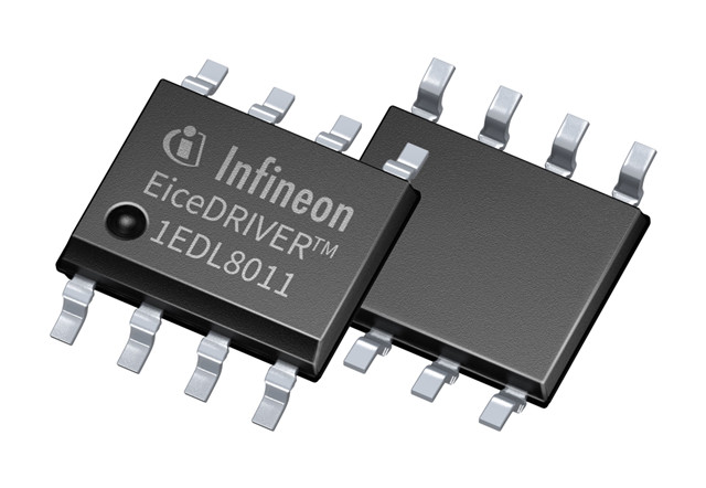 Infineon запускает драйвер EiceDRIVER ™ 1EDL8011 с высокой боковой сеткой 125 В