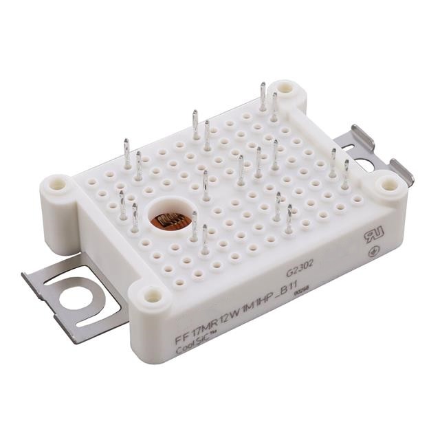 Модуль полумоста Infineon из карбида кремния SiC_FF17MR12W1M1HPB11_EasyDUAL™ 1B 1200 В, 33 мОм