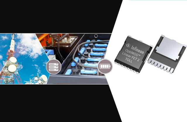 Infineon запускает OptiMOS Linear FET 2 MOSFET, расширяя возможности передовых технологий