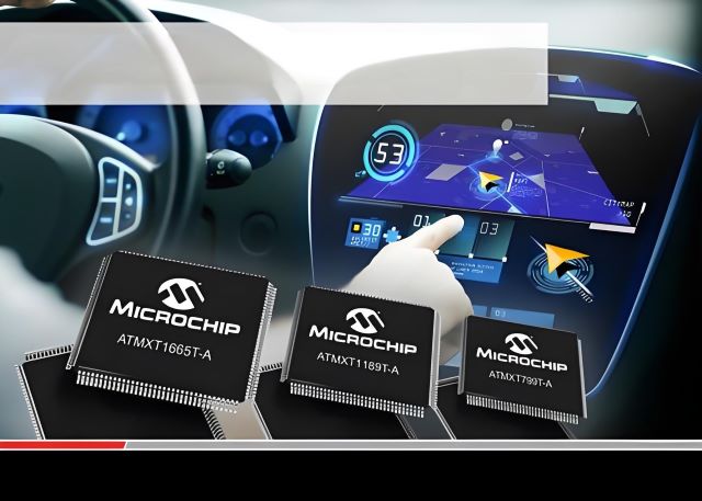 Приобретение контроллеров сенсорных экранов Microchip, контроллеров сенсорных экранов maXTouch®