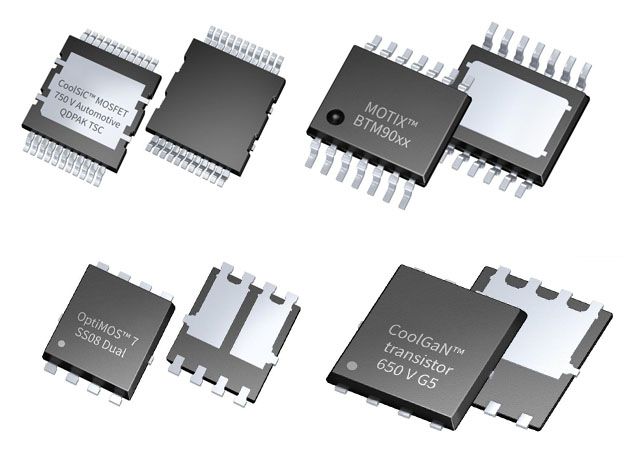 Утилизация[Infineon]Аудиоусилители, System Basis чип, беспроводной зарядки, 32-бит AURIX TriCore MCU