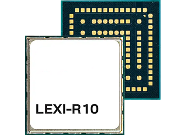 U-blox запускает (LEXI-R10401D-00B) сверхминиатюрный одномодовый модуль LTE Cat 1bis