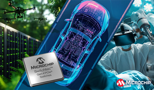 Microchip представляет новую серию коммутаторов Switchtec PCIe 4.016