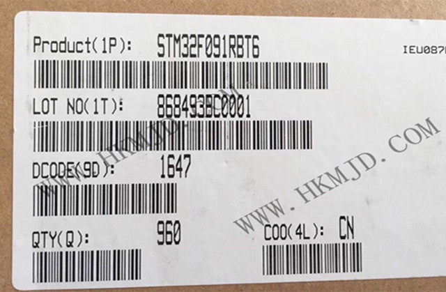 Поставка (ST) STM32F091RBT6 - основной MCU на основе ядра ARM Cortex-M0