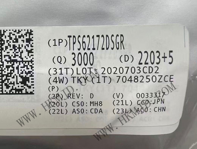 [Поставка] Преобразователи TI DC-DC: Поставка TPS62172DSGR Step-Down Converters с DCS-Control™