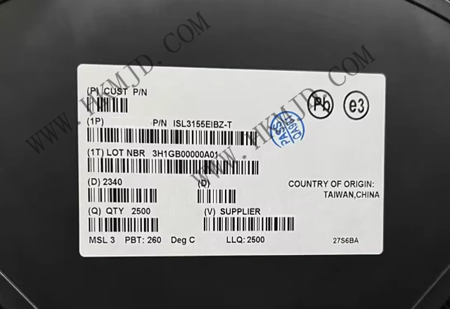 Renesas Electronics ISL3155EIBZ - высоконадежный приемопередатчик RS-485/RS-422
