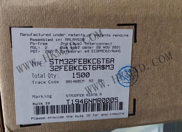 STM32FEBKC6T6A