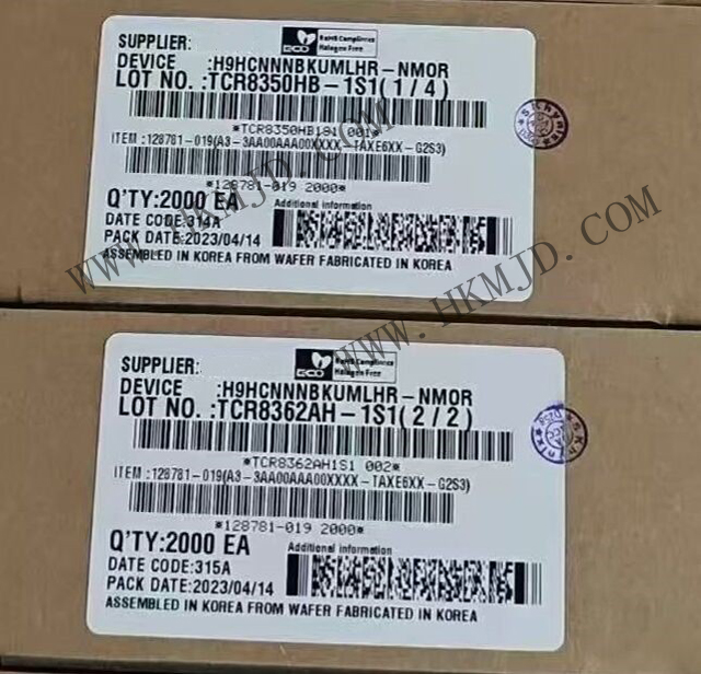 Поставка микросхемы памяти SK Hynix H9HCNNNNBKUMLHR-NMOR LPDDR4X