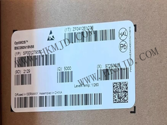 Infineon BSC093N15NS5 Силовой MOSFET OptiMOS™5 150 В с ультранизким сопротивлением включения 9,3 мОм