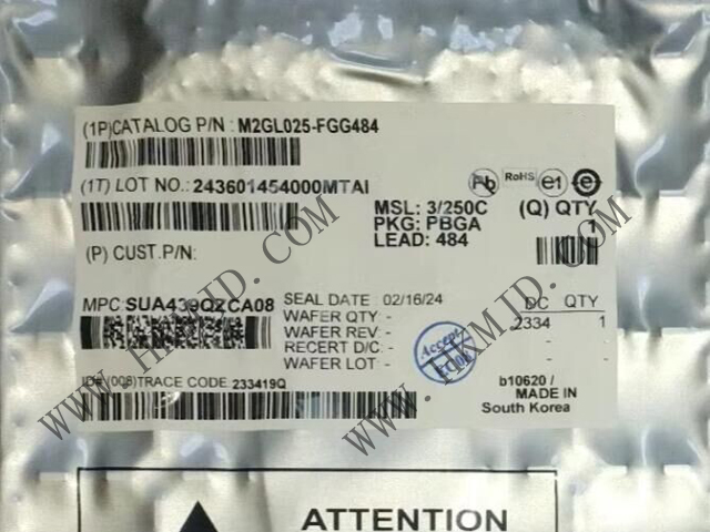 Заводской запас M2GL025-FGG484 - решение для ПЛИС низкой плотности Microchip IGLOO2