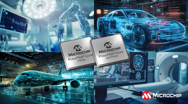 Microchip представляет высокопроизводительные продукты PolarFire Core FPGA и SoC