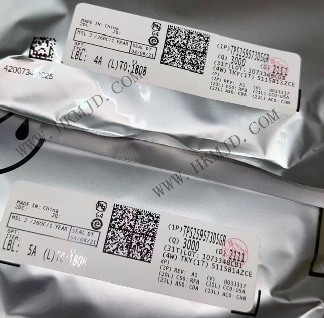 TI TPS259573DSGR 34 мОм eFuse с быстрой защитой от перенапряжения