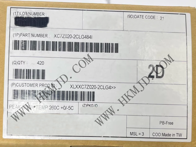 Xilinx XC7Z020-2CLG484I: SoC FPGA-чип, интегрированный двухъядерный процессор ARM Cortex-A9