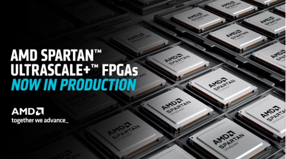 AMD объявила о начале серийных поставок ПЛИС Spartan™ UltraScale+™