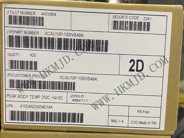 Поставка Xilinx XCAU10P-1SBVB484I FPGA высокопроизводительной программируемой логики