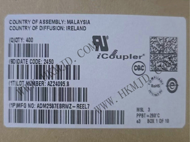 Оригинальные ИС ЧИПЫ——Поставки ADM2587EBRWZ (ADI) Изолированный трансивер RS-485